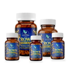 kratom kulture crown reserve blend hybrid 111mg tablet